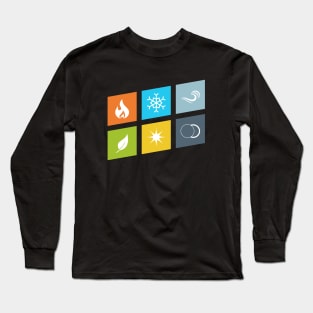 Dungeon Crawl Tactical RPG Elements Long Sleeve T-Shirt